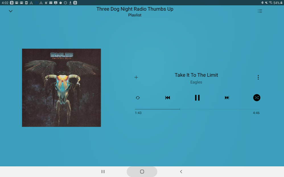 Played modes,no thumbs