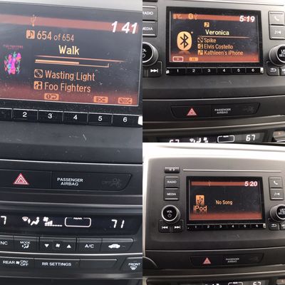 Pandora display in 2019 Honda Ridgeline.JPG