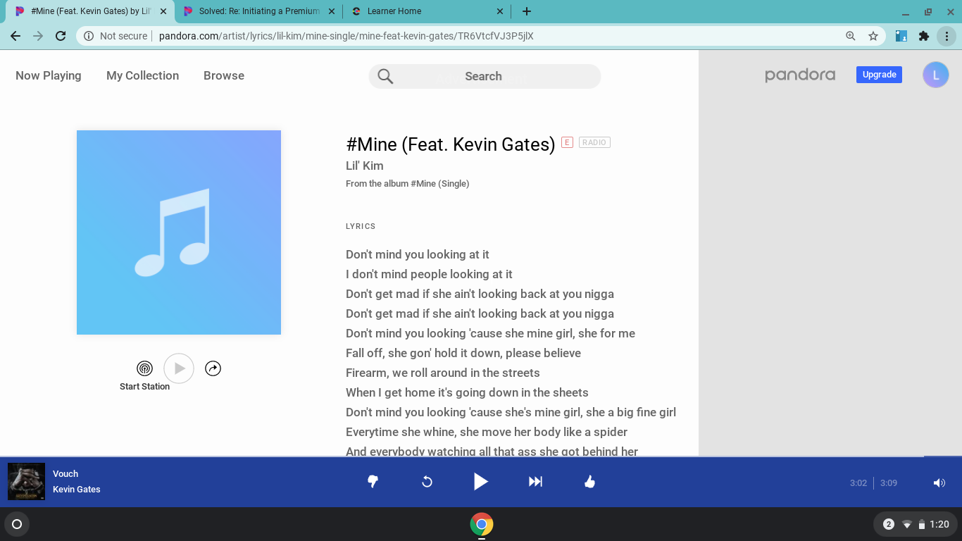 Solved How to listen to music ondemand with Free/Plus ac