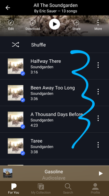 4 - songs out of order in playlist