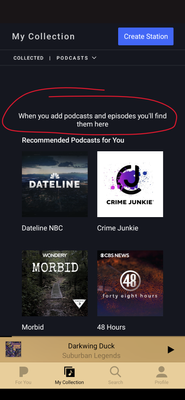 Pandora podcast screenshot - Android.png