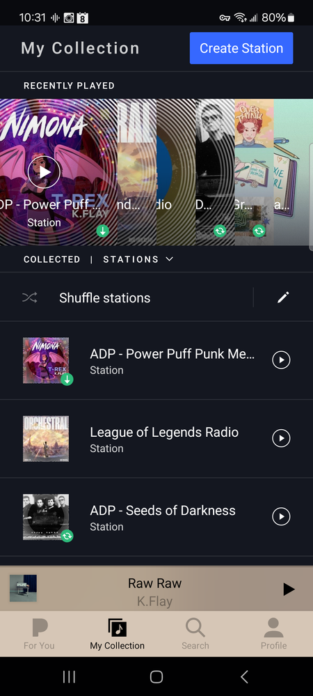 Pandora Mobile (Android)