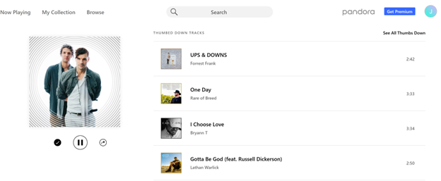 Thumbs down first time record in my collection