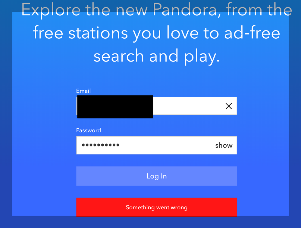 2. Have to log again after holding my mouse button like. human.