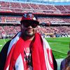 Me at Levi's Stadium, home of the San Francisco 49ers.