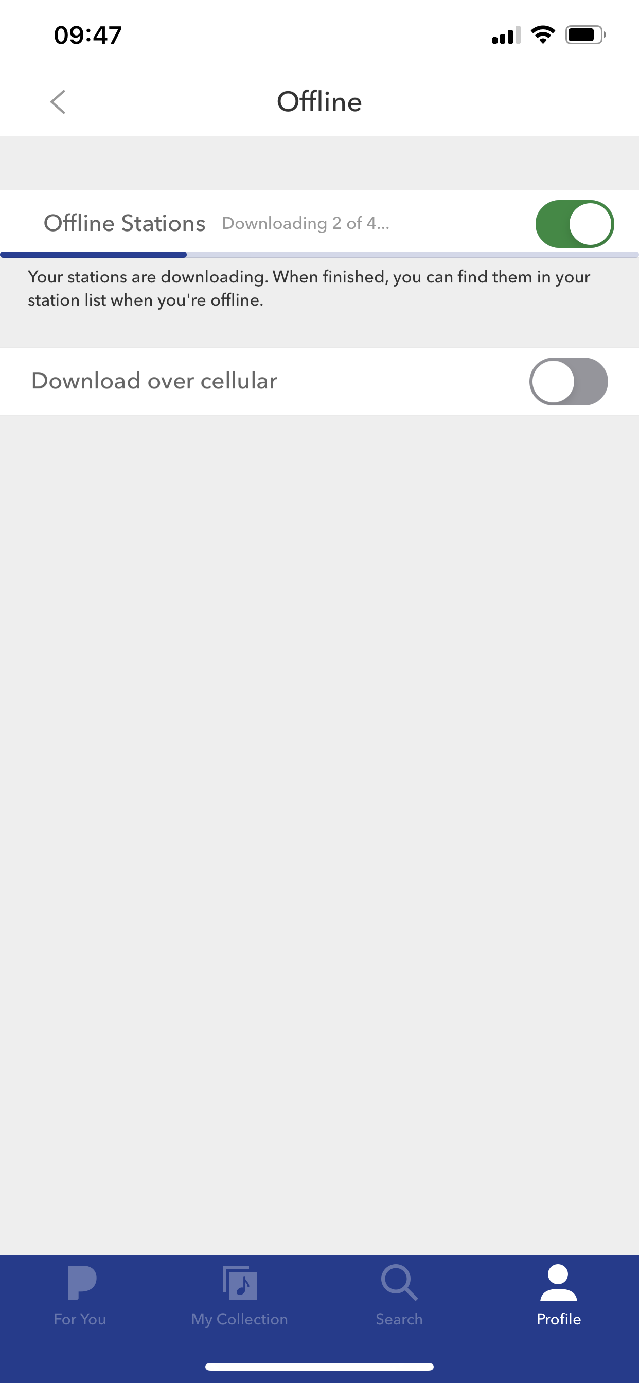 Solved Pandora Plus Offline Stations Pandora Community