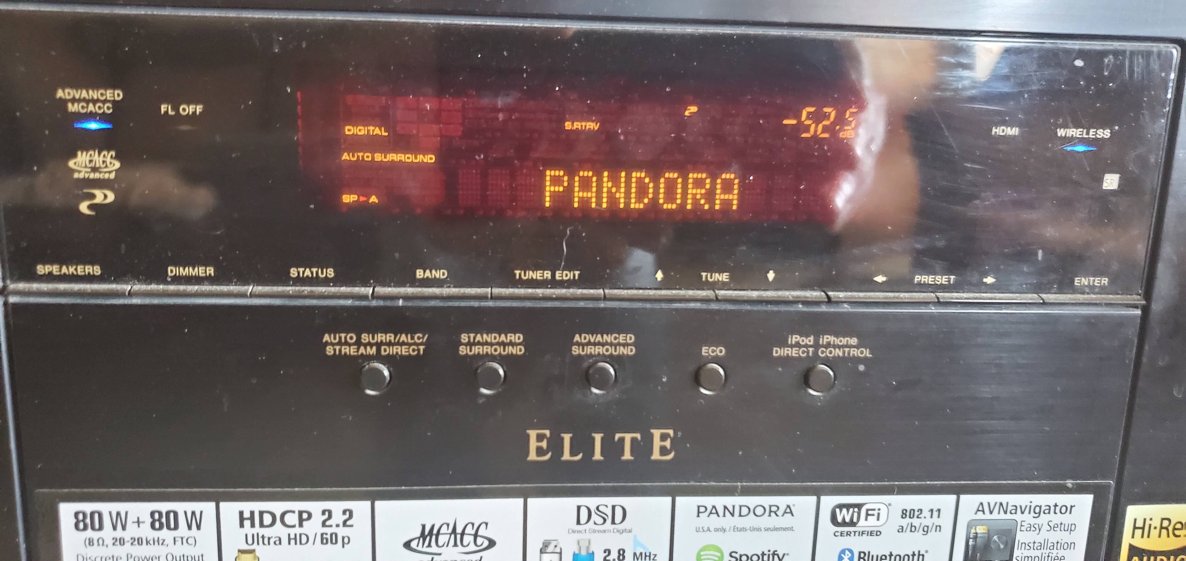 Pioneer VSX-45 Receiver Will Not Connect - Pandora Community