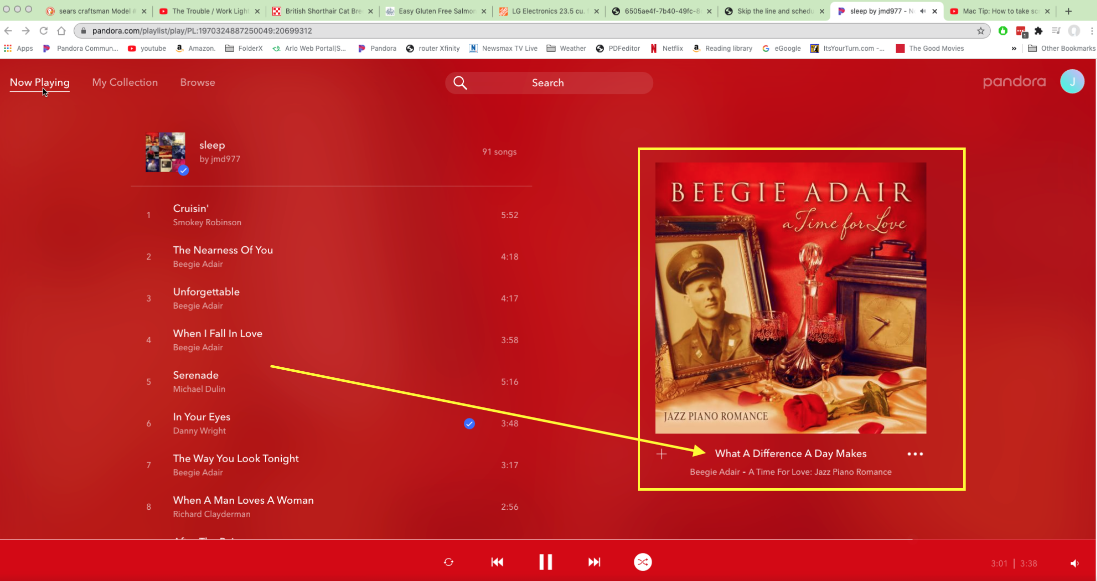 Now Playing. (where) Pandora Community