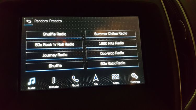 Presets Chosen At Random By The App.  How Do I Change Them?
