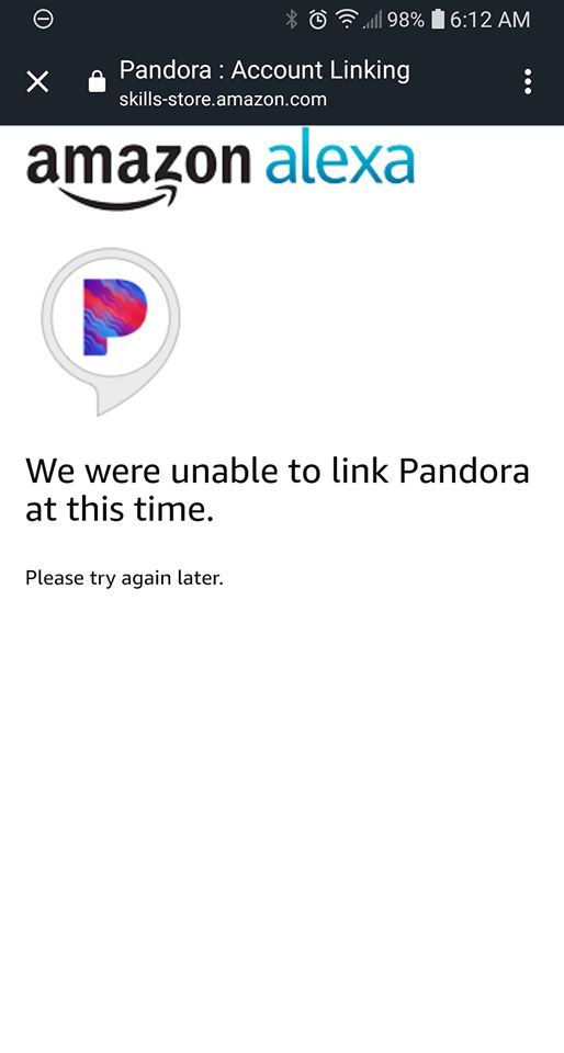 Unlinked it self and you see what happens when i try to link back