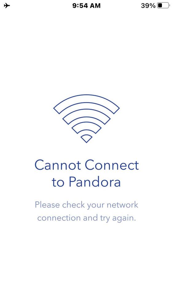 Pandora Cannot Connect.jpg